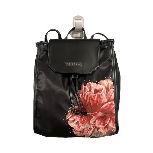 Ted Baker Iberiis Floral Tranquility Print Backpack - Picture 4 of 11